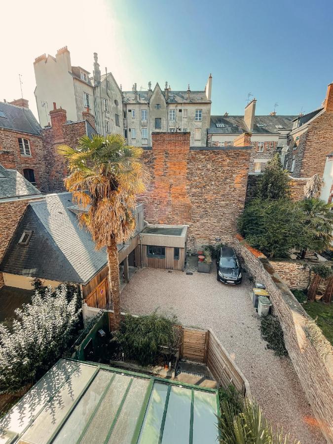 Garden Apparts Rennes Centre Gare ภายนอก รูปภาพ