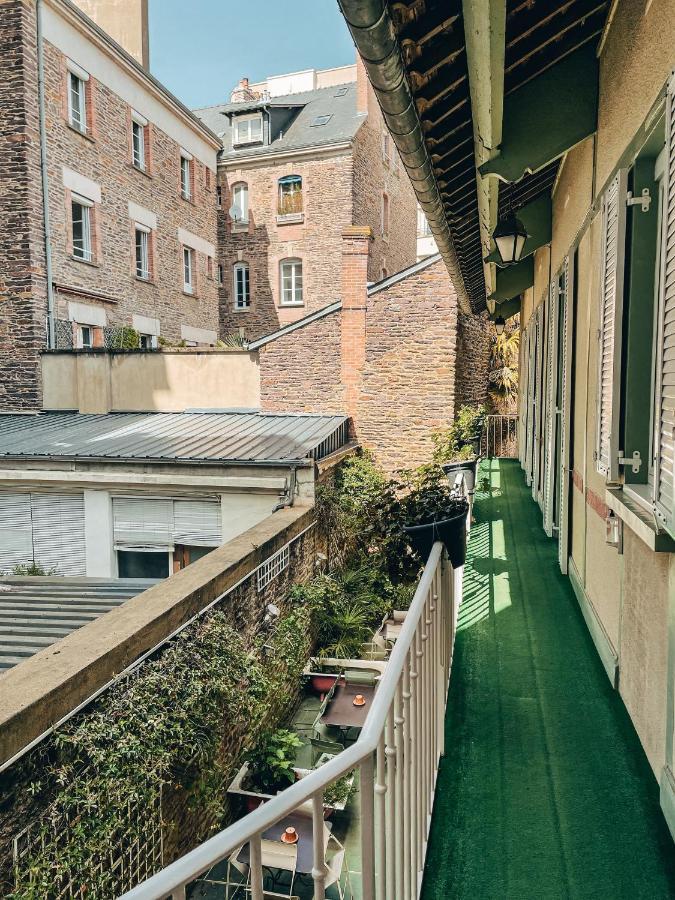 Garden Apparts Rennes Centre Gare ภายนอก รูปภาพ