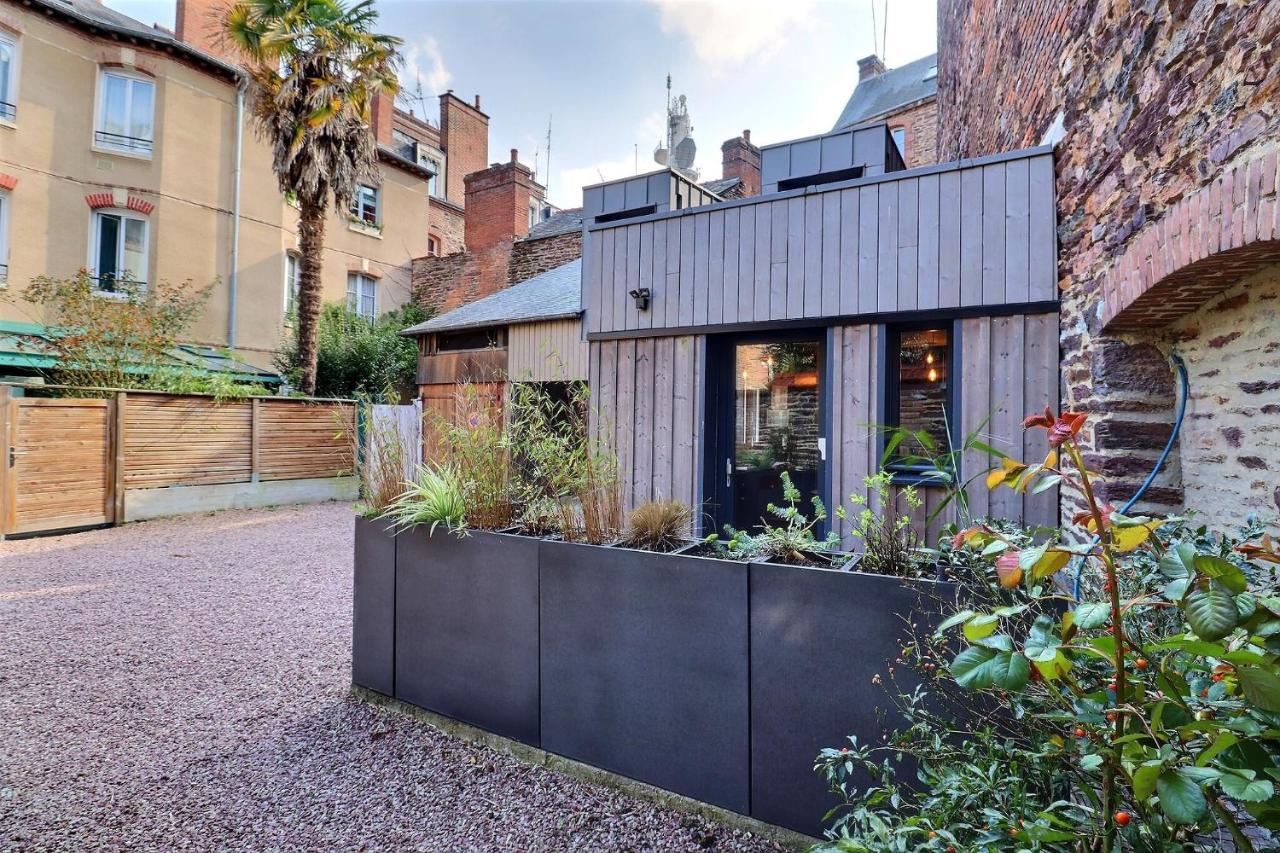 Garden Apparts Rennes Centre Gare ภายนอก รูปภาพ